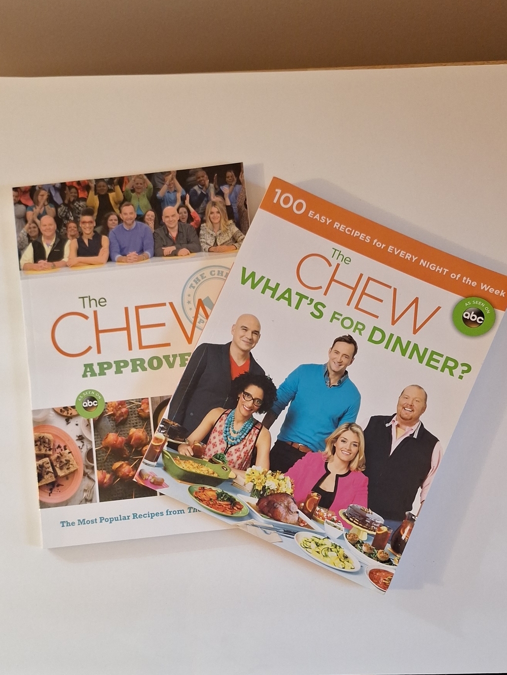 The Chew - 2 Cookbook Set